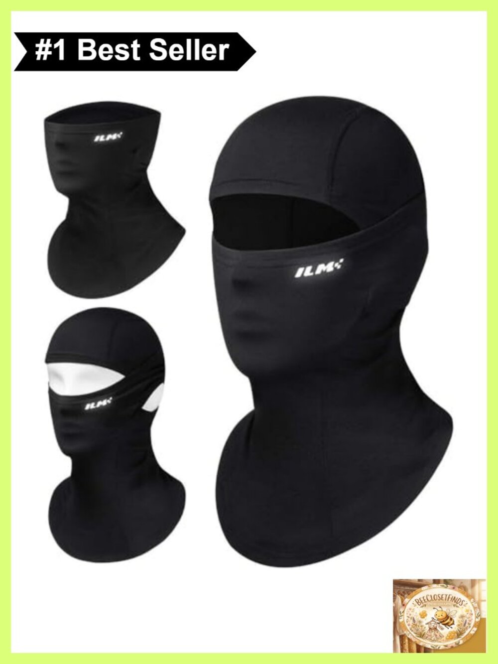 Motorcycle Balaclava Face Mask Ski Windproof Stretchy
